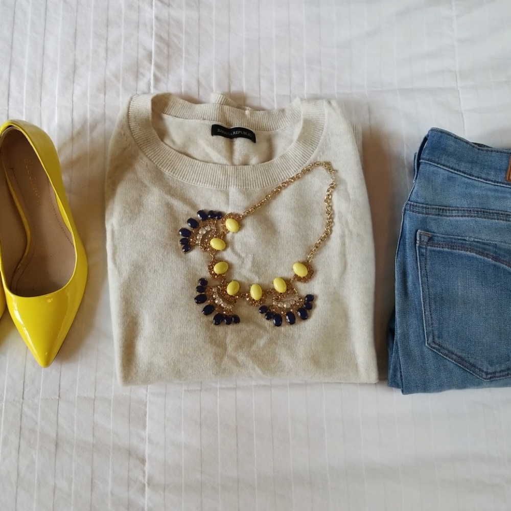 Cream Sweater